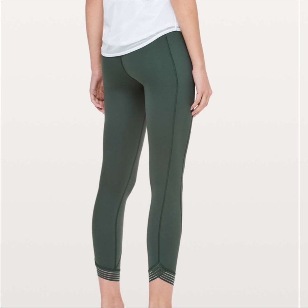 LULULEMON!! Find focus 7/8 25 size 6!! Deep Ivy - Picture 6 of 14